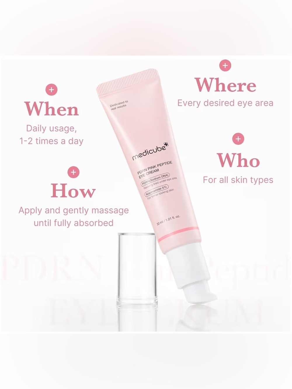 Medicube PDRN Pink Peptide Eye Cream - $28 Retail - Picture 4 of 5